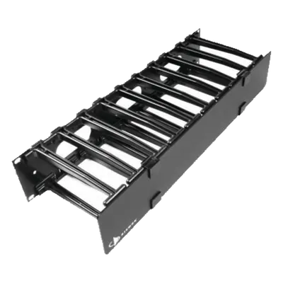 Organizador de Cable Horizontal / Rack 19in / 6in (152mm) / 1UR / Alta Densidad