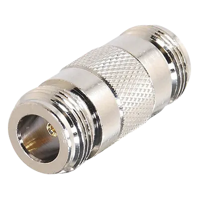 Adaptador coaxial RF Industries RFN-1013-1, tipo N hembra a hembra