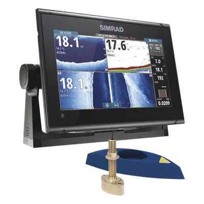 Kit pantalla táctil 9" / Sonda CHIRP+ForwardScan+SideScan+DownScan / Transductor 600W 50/200kHz / NMEA 2000 / Wi-Fi / Cartografía Insight-Navionics-C-MAP