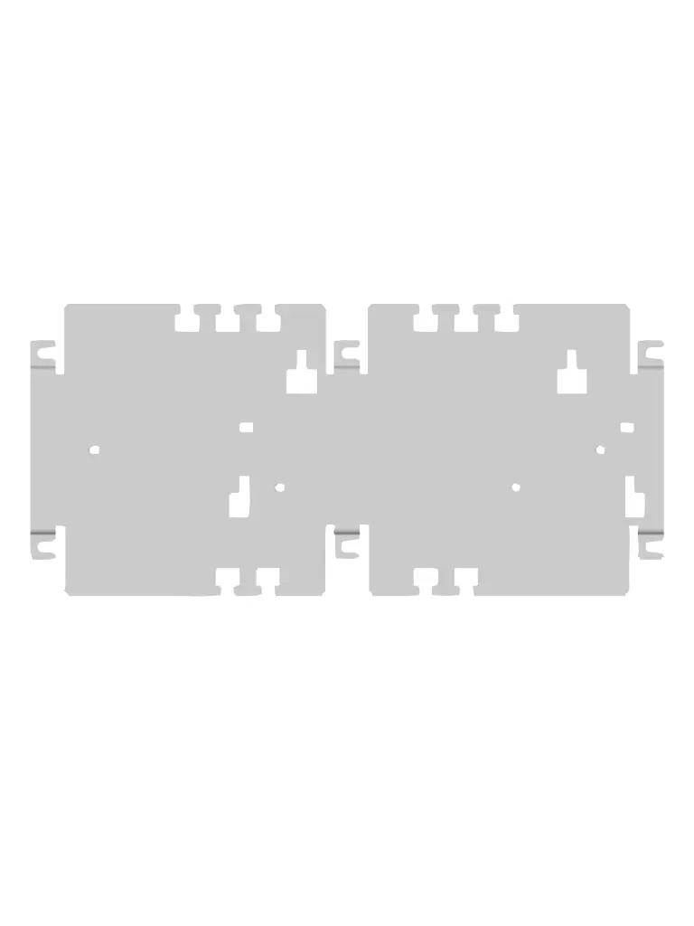 Placa para Bastidor de Montaje BOSCH HMP 0003 A - Acero Resistente 282 x 130 mm