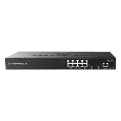 Switch PoE+ administrable Grandstream GWN7801P de 8 puertos Gigabit