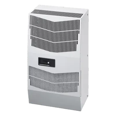 Aire Acondicionado para Gabinetes de Telecomunicaciones / 6000 BTU / 115 Vca / NEMA 4 y 3R / Rango 10-55°C / Acero / 1.83 m (6 ft) de altura
