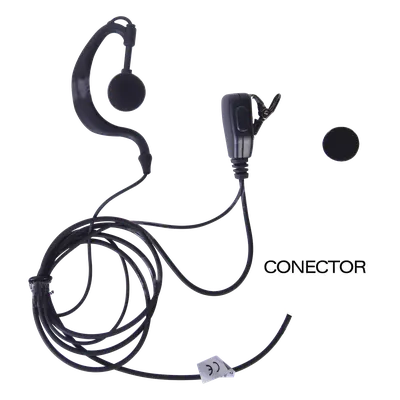 Kit de vigilancia TX PRO TXEH-POC-G de 2 cables para radios Kenwood TK