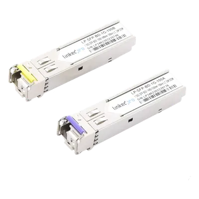 Transceptor SFP LINKEDPRO LP-SFP-BD-1G-100 para fibra monomodo