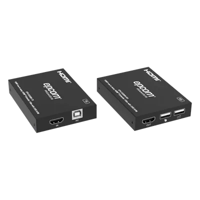 Extensor HDMI KVM sobre IP EPCOM PROAUDIO EPC-E5200K, 150 m
