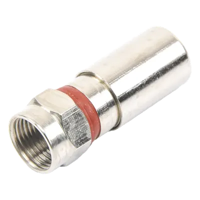 Conector F macho EPCOM TITANIUM TT-CON-510-RG6 para cable RG-6