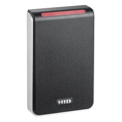 Lector de Control de Acceso / Tecnología SEOS / NFC y BLE para Mobile IDs / Salida Wiegand y RS-485 / LED Tricolor con Indicador Acústico / Montaje Flexible