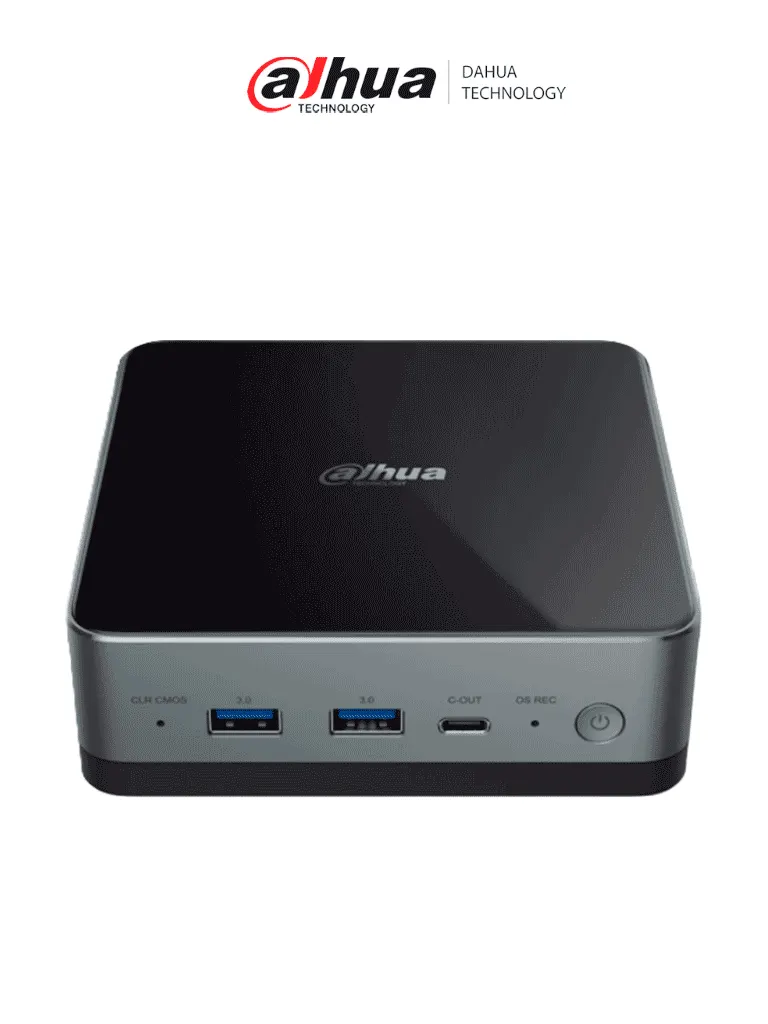 DAHUA DH-DSS-OneBox-H1/ Soporta 128 canales/ 200Mbps / Windows 11Pro / Intel Core i7, 32 GB de RAM/ 1TB SSD/ Salida 4K de cuatro pantallas / Centro de seguridad / Gestión de acceso / Entrada y salida de vehículos / Análisis inteligente