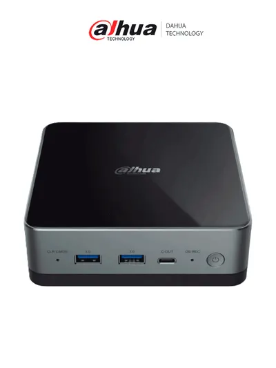 DAHUA DH-DSS-OneBox-H1/ Soporta 128 canales/ 200Mbps / Windows 11Pro / Intel Core i7, 32 GB de RAM/ 1TB SSD/ Salida 4K de cuatro pantallas / Centro de seguridad / Gestión de acceso / Entrada y salida de vehículos / Análisis inteligente