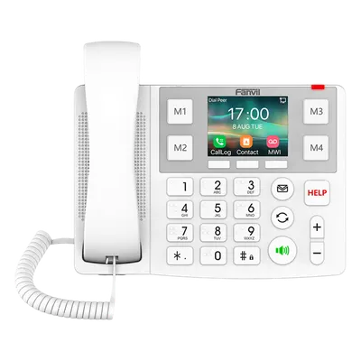 Teléfono IP Fanvil X305 con pantalla de 3.5 pulgadas y Wi-Fi dual band