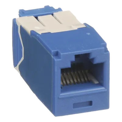 Jack RJ45 PANDUIT CJ6X88TGBU Cat 6A para redes 10GBase-T