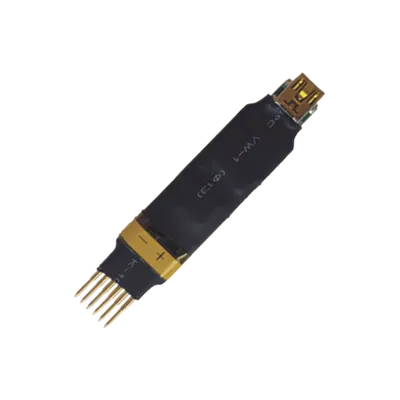 Programador para Receptor de Alarmas / Plug 6 Pogo-Pin / USB / 75x15x5 mm / 0.005 kg / 0.25x0.59x0.20 ft