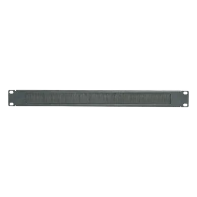 Tapa ciega tipo cepillo PANDUIT BR1B de 1 UR para rack de 19 pulgadas