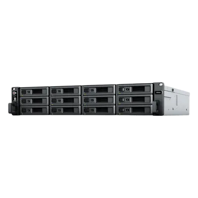 Servidor NAS Rack / 12 Bahías / 2U / Hasta 216 TB (expansible a 432 TB) / Rendimiento 3,500/1,700 MB/s / 10GbE / Fuentes Redundantes / Alta Disponibilidad
