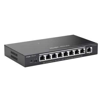 Switch administrable RUIJIE RG-ES209GC-P con 8 puertos PoE+