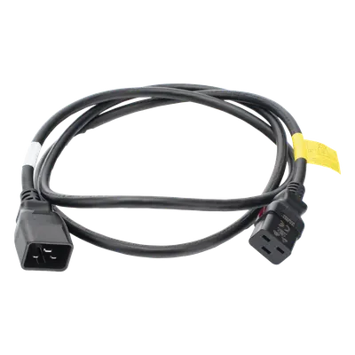 Cable de Alimentación Eléctrico / Doble Bloqueo W-Lock / IEC C19 a C20 / 1.8 m (6 ft) / Certificado UL-CE-EAC
