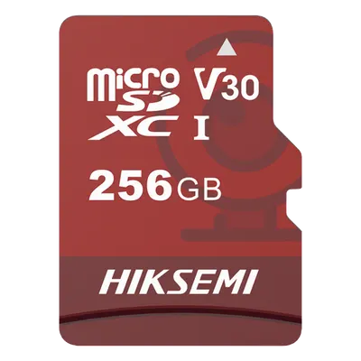 Memoria MicroSD / 256 GB / Lectura 95 MB/s / Escritura 55 MB/s / Clase 10 U3 / Grabación 24/7 / TLC NAND