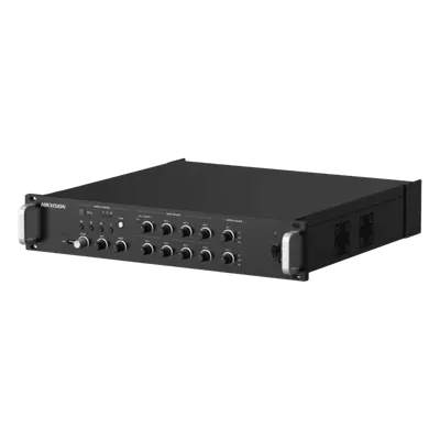 Amplificador de red Hikvision DS-QAZ1A500G1-VB2 para dos zonas