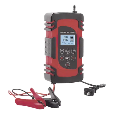Cargador de Baterías / 12 o 24 Vcc / hasta 40 Ah / 1 A / 100-220 VCA / Plástico ABS