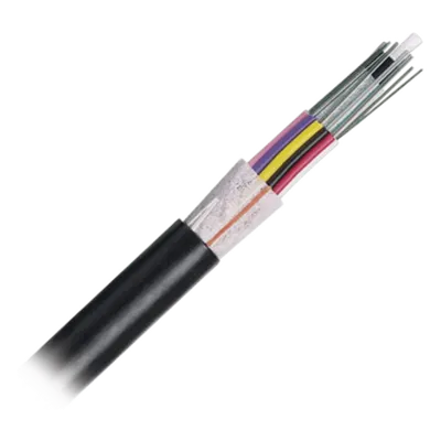 Cable de Fibra Óptica / 12 Hilos / Monomodo OS2 / OSP Dieléctrico / Bloqueo en Seco / 10.16 mm