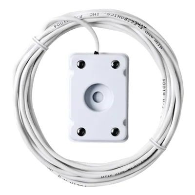 Sensor de nivel de Agua / Supervisado / Montaje en superficie / Cable 4.5 m (15') / 12-24 VDC