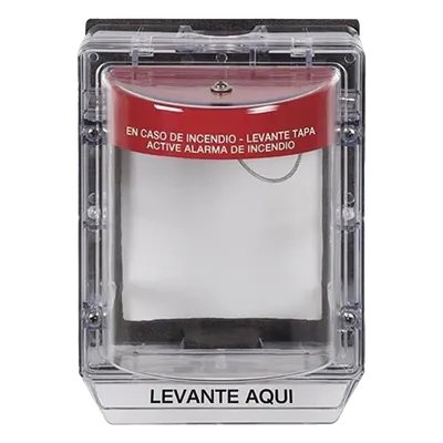 Cubierta Protectora de Policarbonato / Bocina 95-105 dB / Montaje Empotrado / IP54 / ADA / 158x127x132 mm (6.2x5.0x5.2 in)