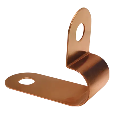 Abrazadera de cobre TOTAL GROUND TG-ACP para fijar cables a pared