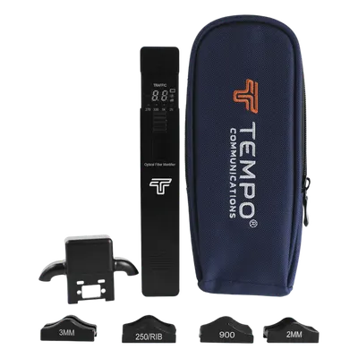 Identificador de Tráfico para Fibra Activa / Detección de Potencia y Dirección / Pérdida <0.5 dB / Compatible con Fibras Comunes y Planas