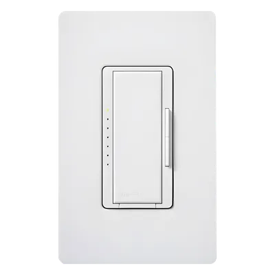 Atenuador de Pared Inalámbrico / 150 W LED/CFL / 600 W Incandescente / 600 VA MLV / 120 V / Sin Neutro / Control Multipunto