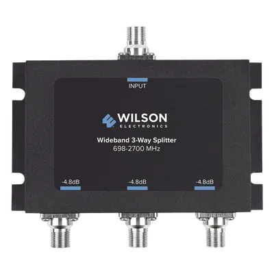 Divisor de potencia RF WilsonPRO 850-035 de 3 vías, 75 ohm