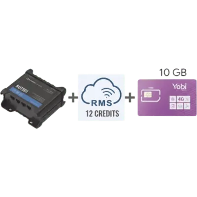 Router Teltonika RUT901 con SIM Yobi de 10 GB y gestión RMS