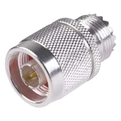 Adaptador coaxial RF Industries RFN-1035-1 N macho a UHF hembra