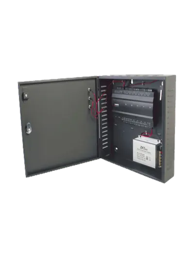 ZKTECO INBIO460B - Panel de Control de Acceso Profesional / 4 Puertas / con Gabinete y Fuente incluidos / 3 000 Huellas / PULL / Admite Biometría / Entradas y Salidas Auxiliares para Conexión  de Semáforos o Sirenas