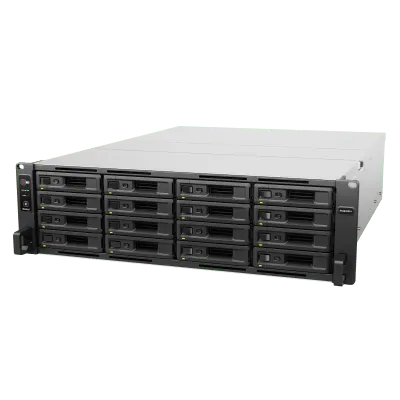 Servidor NAS rack Synology RS2825RP+ de 16 bahías y 10GbE