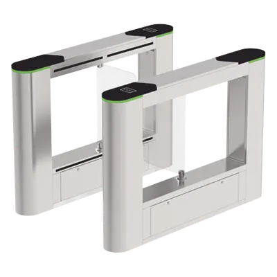 Barrera abatible peatonal / Acero inoxidable / Acrílico / 1 carril / 2 millones ciclos / AC 110-240V / -28°C a 60°C