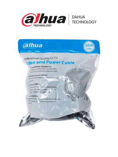 Cable CCTV Dahua DH-PFM942I-50-5 de 50 metros para video y energía