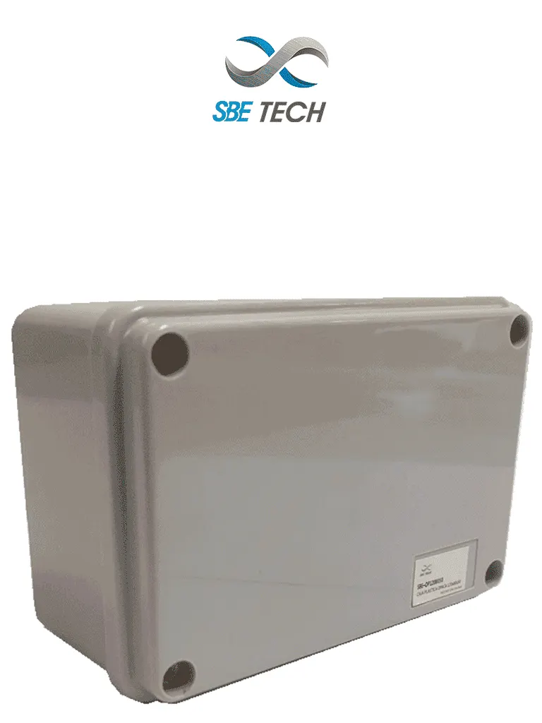 Caja plástica SBE TECH SBE-OP1208050 de 12 × 8 × 5 cm IP66
