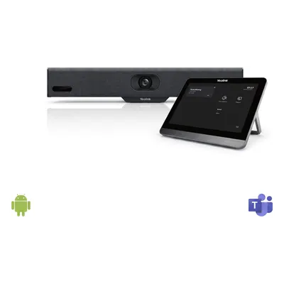 Barra de Videoconferencia / 4K / Lente 120° / Android Integrado / Microsoft Teams / BYOD / 8 Micrófonos MEMS / Full-Duplex