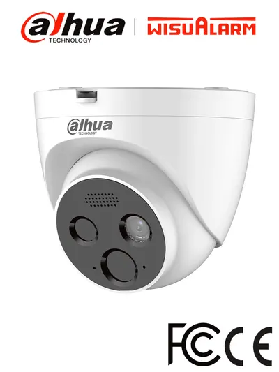 Cámara IP Térmica DAHUA DHI-HY-FT431LDP - Detección de Incendios 4MP
