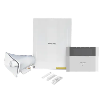Panel de alarma híbrido Hikvision AXHYBRIDPRO-KIT de 64 zonas