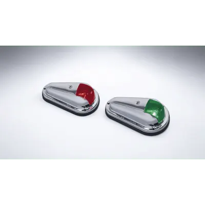 Luz de navegación bicolor PERKO 0955-DP0-STS para embarcaciones de hasta 12 m