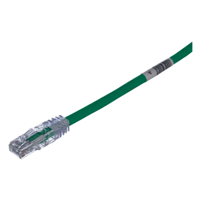 Cable de parcheo PANDUIT UTPSP10GRY Cat6 de 3.05 m, verde