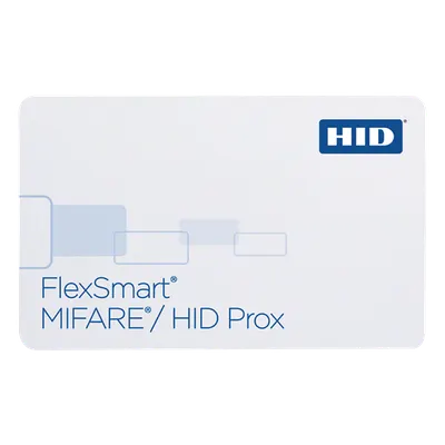 Tarjeta de Acceso Dual / Mifare Classic + Proximidad HID / 125 kHz y 13.56 MHz / 5.4 x 8.57 cm