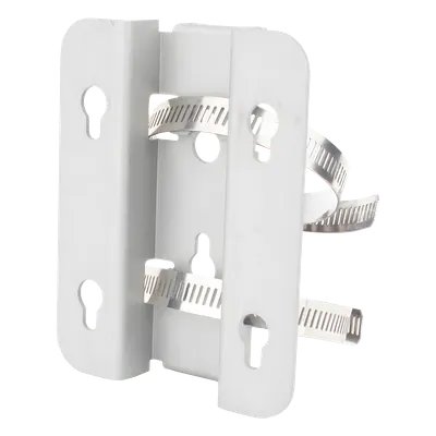 Soporte de Montaje / Poste o Pared / 4 Tornillos / 2 Abrazaderas Metálicas / Compatible ePMP 3000