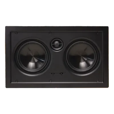 Altavoces de montaje en pared / Woofers duales 5in (0.42ft) / Tweeter 1in (0.08ft) / 100W / 8Ω