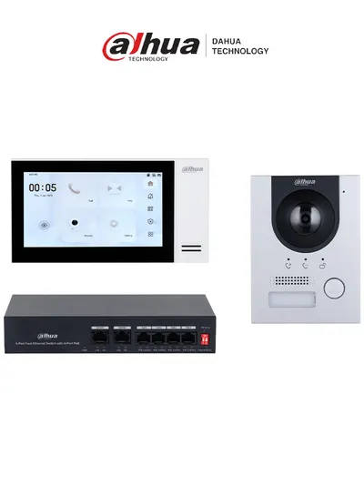 Kit de videoportero IP DAHUA KTP01L(S) con cámara de 2 MP