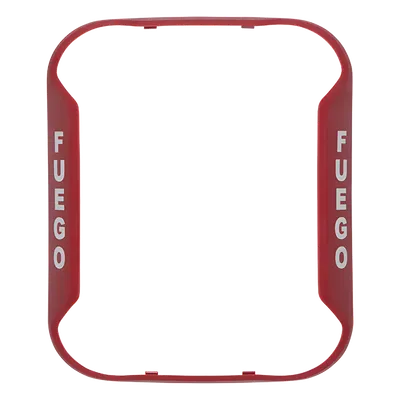 Bisel para Sirenas SYSTEM SENSOR BZR-SP, Color Rojo, Paquete con 5 Piezas