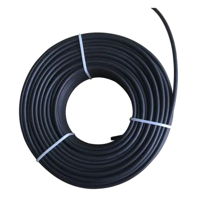 Cable Fotovoltaico / 16 mm² (6 AWG) / 2000 V DC / Rollo 100 m / Cobre Desnudo / XLPE Resistente UV / -40°C a 120°C