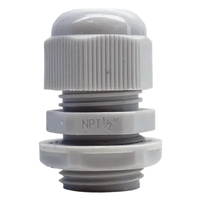 Conector tipo glándula TX PRO TXG-PG-12N con rosca NPT de 1/2”