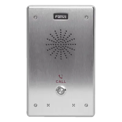 Intercomunicador IP FANVIL I12-N-01P con PoE y protección IP65